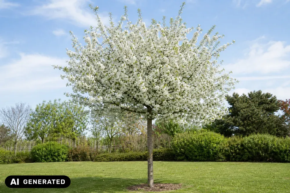 Gefülltblühende Vogelkirsche 'Plena' – Prunus avium 'Plena'