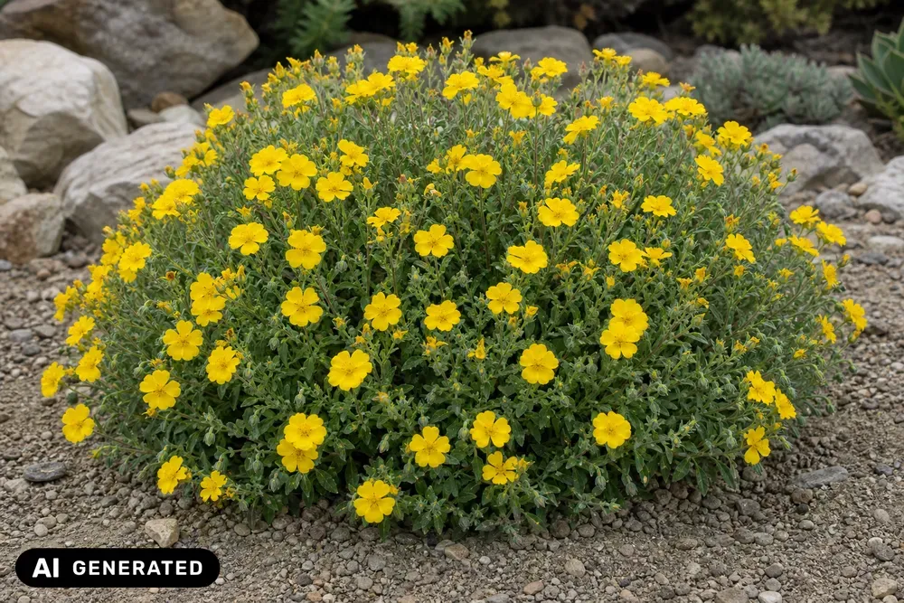 Garten-Sonnenröschen 'Golden Queen' – Helianthemum × cultorum 'Golden Queen'
