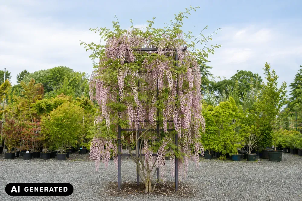 Rosa Japanischer Blauregen 'Rosea' – Wisteria floribunda 'Rosea'
