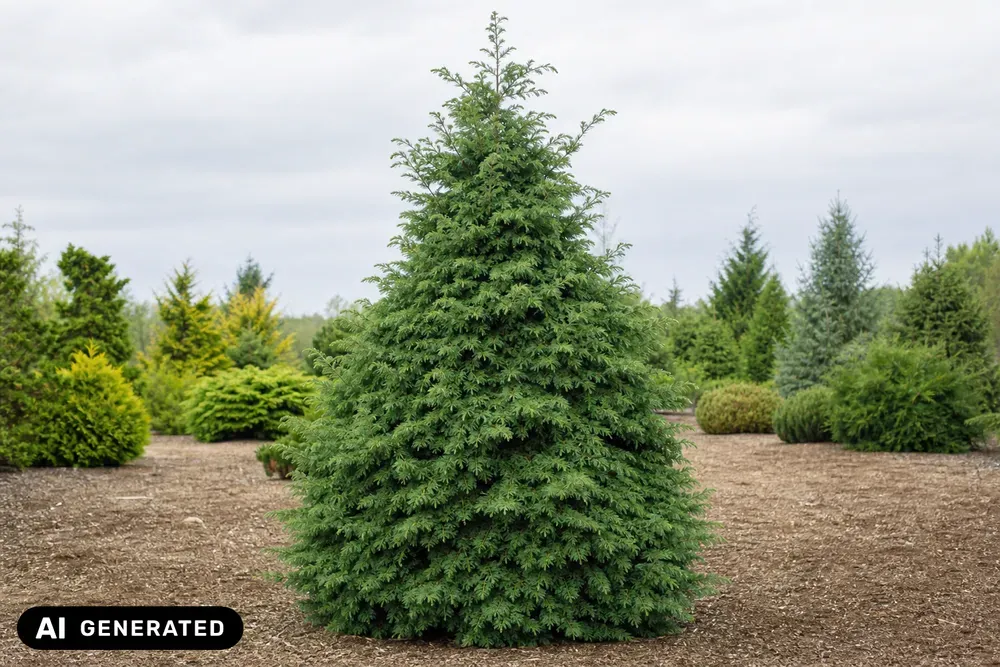 Hinoki-Scheinzypresse 'Chimaani-hiba' – Chamaecyparis obtusa 'Chimaani-hiba'