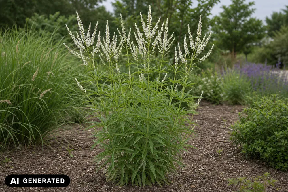 Virginischer Kandelaber-Ehrenpreis 'Album' – Veronicastrum virginicum 'Album'