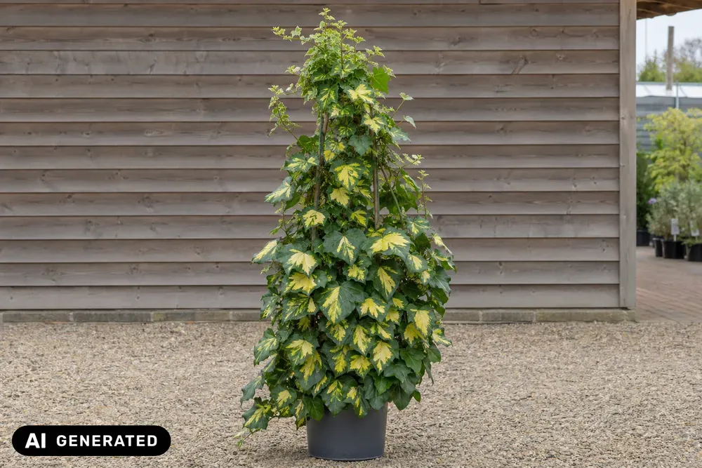Goldbunter Kaukasus-Efeu 'Sulphur Heart' – Hedera colchica 'Sulphur Heart'