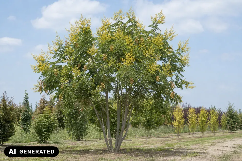 Blasenbaum – Koelreuteria paniculata, Bild 2