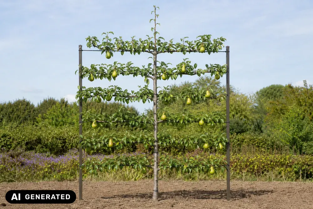 Birne 'Gellerts Butterbirne' – Pyrus communis 'Gellerts Butterbirne', Bild 5