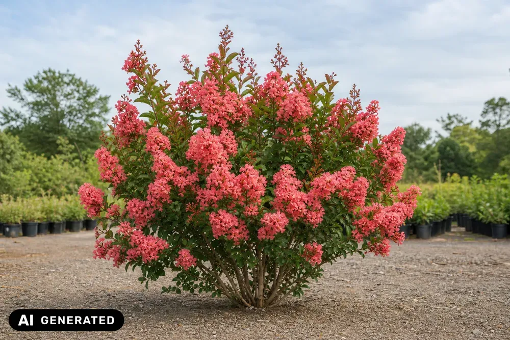 Kreppmyrte 'Coral Magic' – Lagerstroemia indica 'Coral Magic'