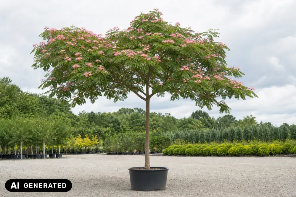 Seidenbaum 'Ombrella' – Albizia julibrissin 'Ombrella'