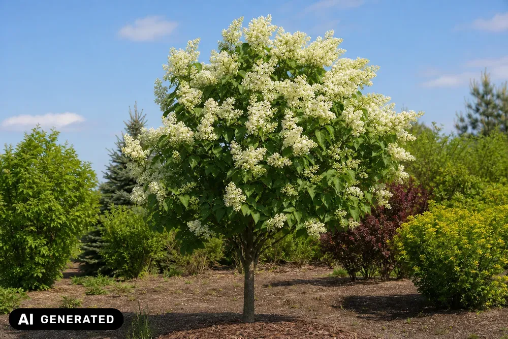 Japanischer Baumflieder 'City of Toronto' – Syringa reticulata 'City of Toronto'