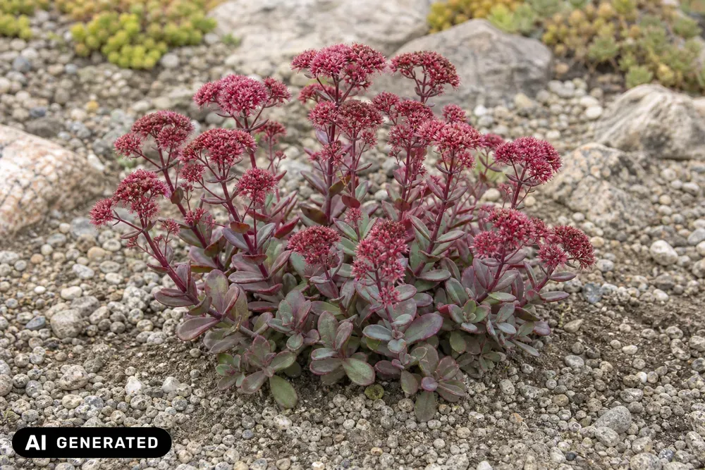 Japan-Fetthenne 'Lidakense' – Sedum cauticola 'Lidakense'