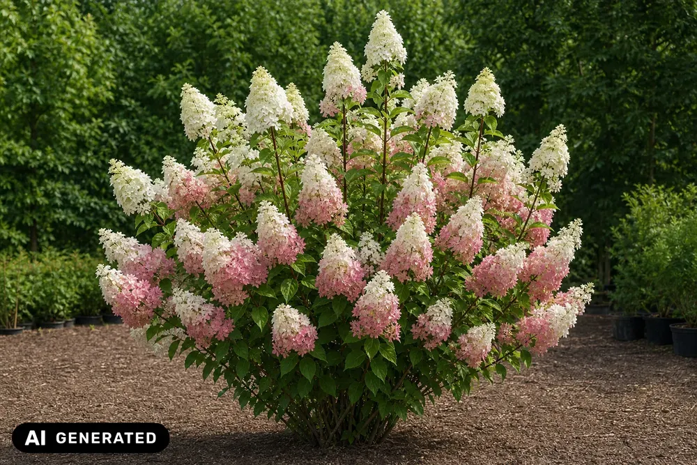 Rispenhortensie 'Unique' – Hydrangea paniculata 'Unique', Bild 2