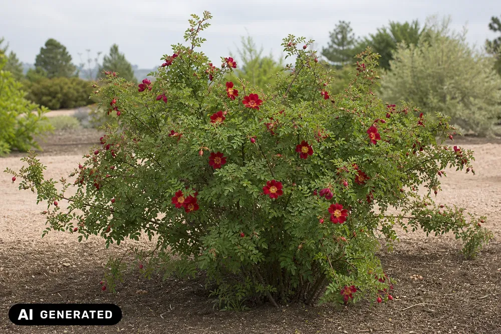 Mandarin-Rose – Rosa moyesii