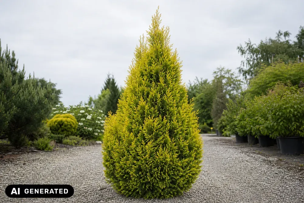 Gelbe Monterey-Zypresse 'Goldcrest' – Cupressus macrocarpa 'Goldcrest'