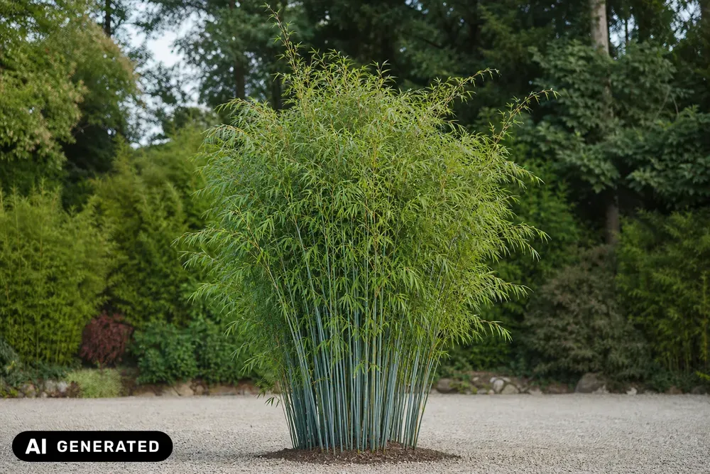 Muriels Schirmbambus 'Blue Lizard' – Fargesia murielae 'Blue Lizard'