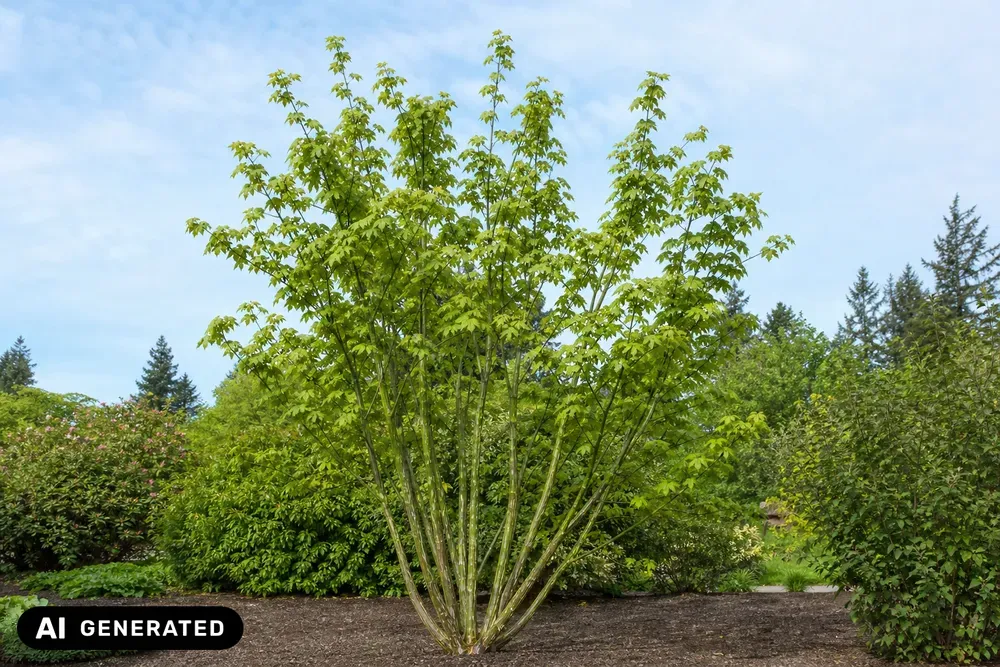 Rostbart-Ahorn – Acer rufinerve