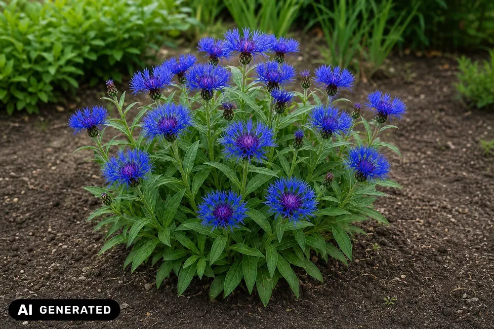 Großblumige Berg-Flockenblume 'Grandiflora' – Centaurea montana 'Grandiflora'