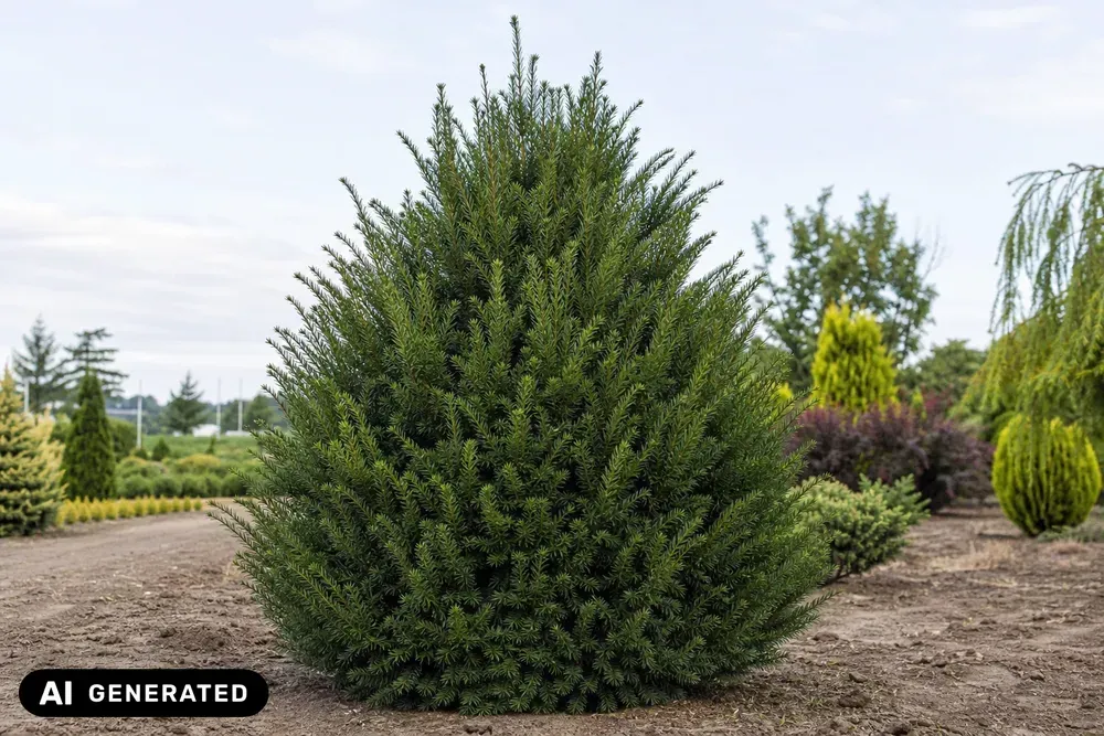 Eibe 'Overeynderi' – Taxus baccata 'Overeynderi', Bild 2