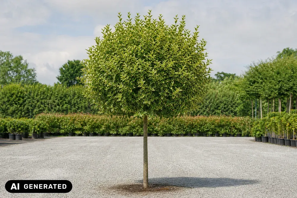Buntlaubiger Japanischer Liguster 'Excelsum Superbum' – Ligustrum japonicum 'Excelsum Superbum'