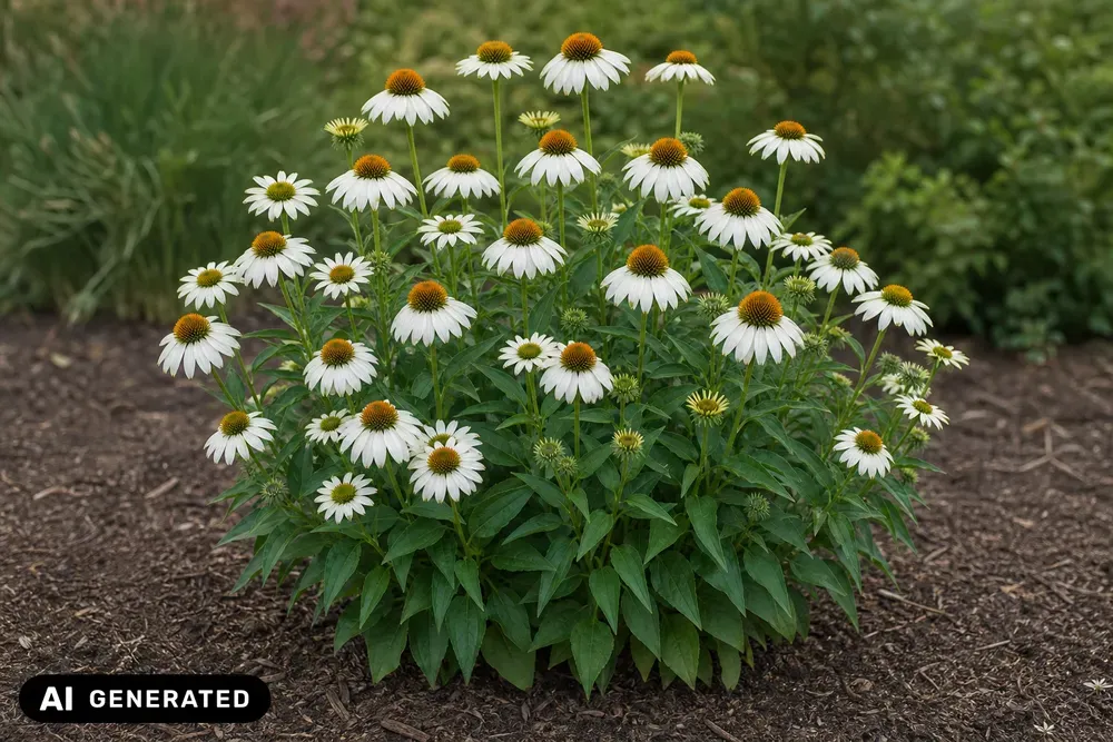 Purpur-Sonnenhut 'PowWow White' – Echinacea purpurea 'PowWow White'