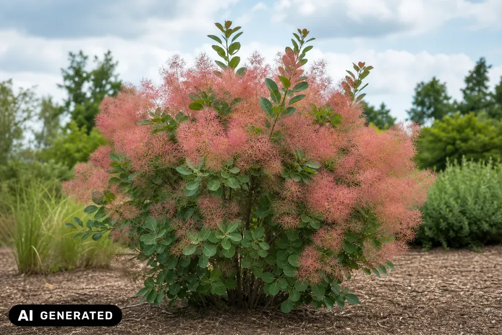 Perückenstrauch 'Smokey Joe' – Cotinus coggygria 'Smokey Joe', Bild 3
