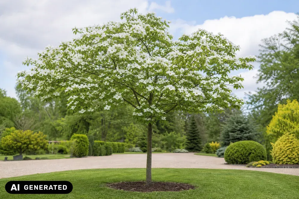 Amerikanischer Blumen-Hartriegel – Cornus florida, Bild 2