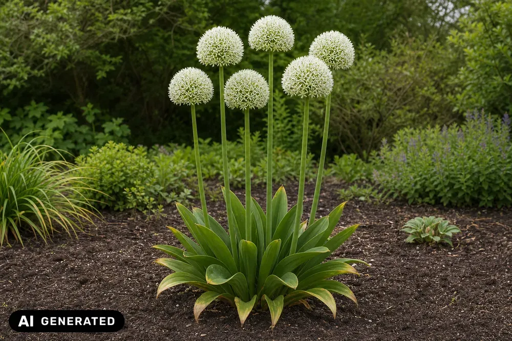 Hoher Zierlauch 'Mount Everest' – Allium stipitatum 'Mount Everest'