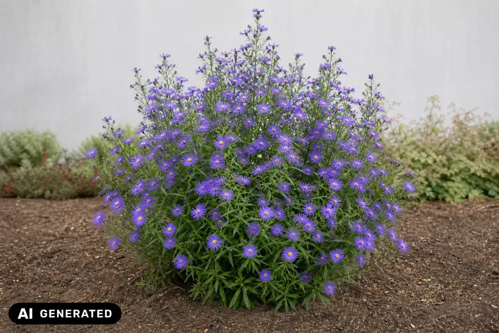 Glattblatt-Aster 'Dauerblau' – Aster novi-belgii 'Dauerblau'