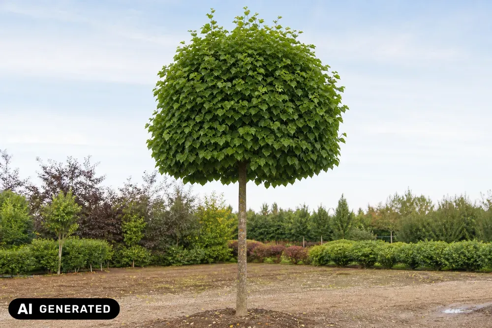 Kugel-Winterlinde 'Green Globe' – Tilia cordata 'Green Globe', Bild 2