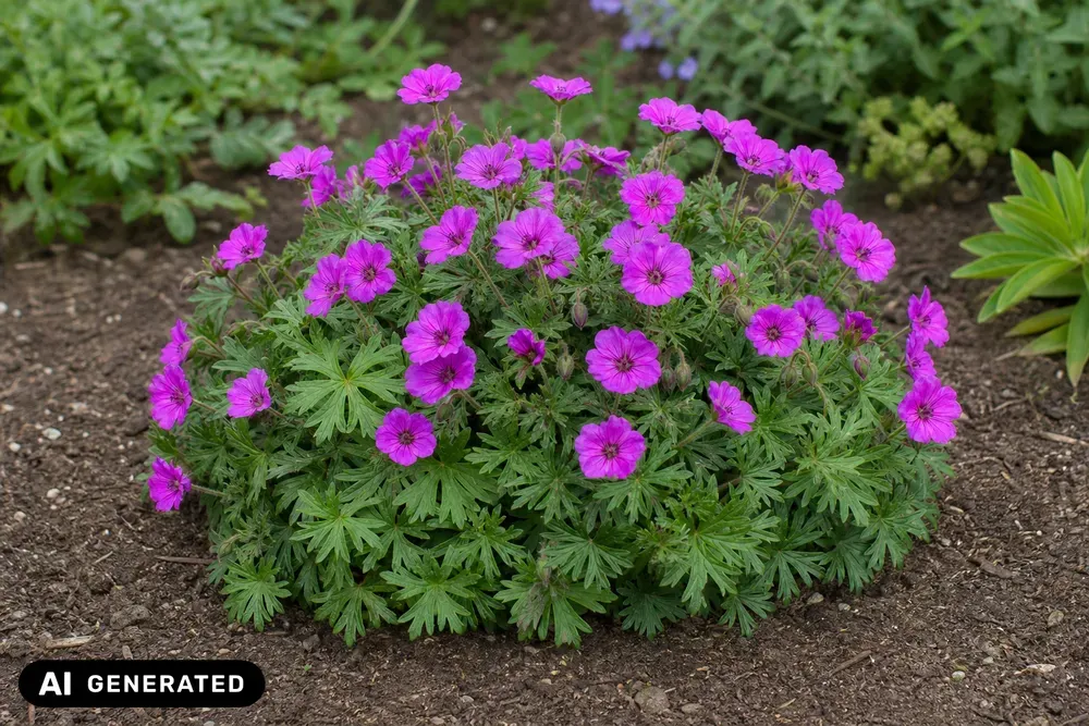 Blut-Storchschnabel 'Max Frei' – Geranium sanguineum 'Max Frei', Bild 2