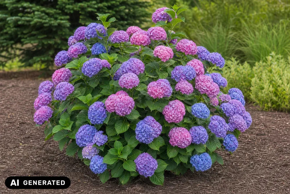 Bauern-Hortensie 'Endless Summer' – Hydrangea macrophylla 'Endless Summer'
