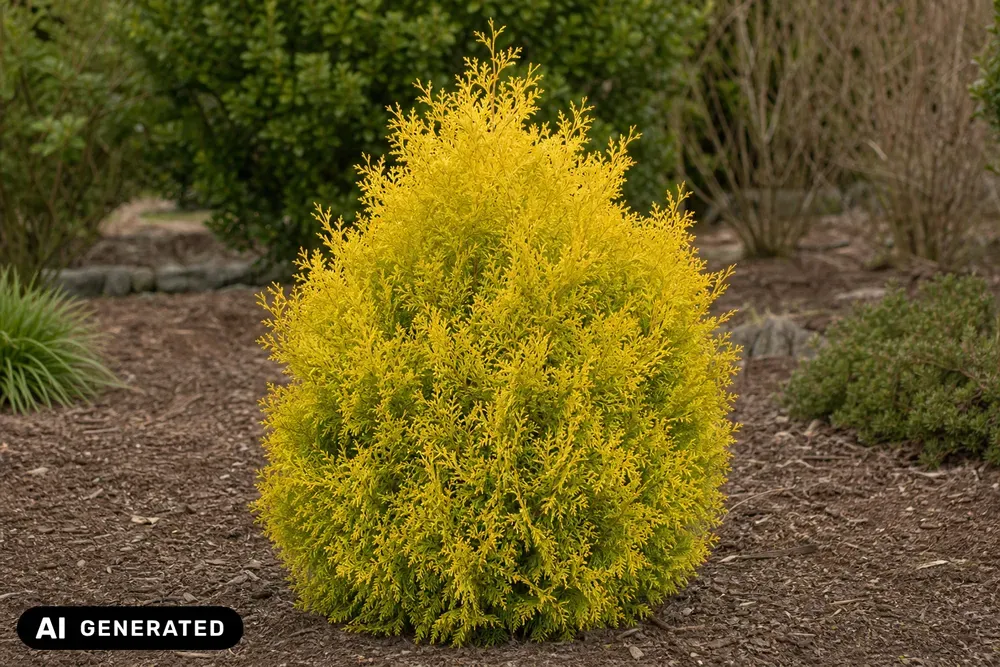 Gold-Lebensbaum 'Rheingold' – Thuja occidentalis 'Rheingold', Bild 2
