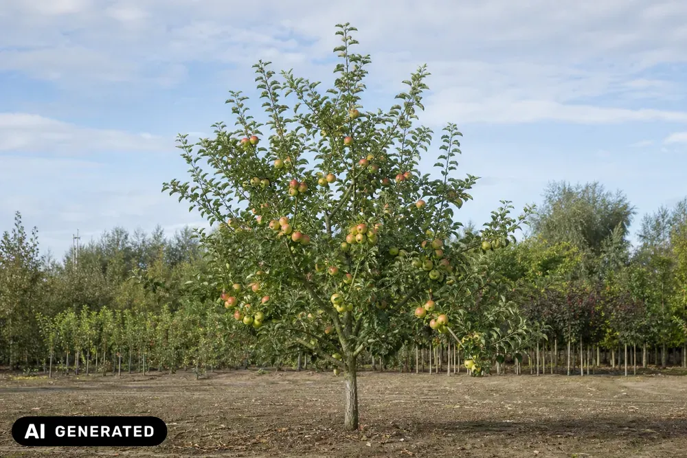 Apfel 'Prinz Albrecht von Preußen' – Malus domestica 'Prinz Albrecht von Preußen', Bild 3