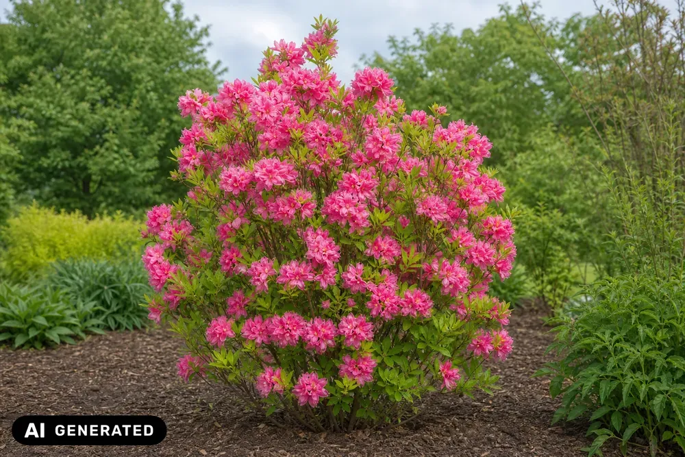 Sommergrüne Azalee 'Homebush' – Rhododendron luteum 'Homebush'