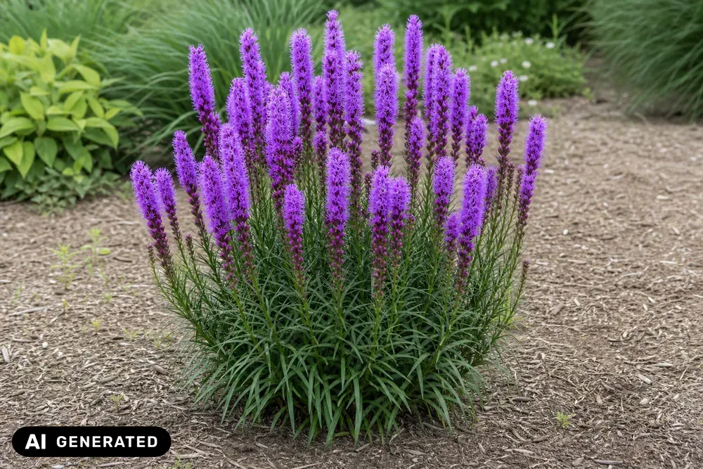 Ährige Prachtscharte 'Floristan Violett' – Liatris spicata 'Floristan Violett'