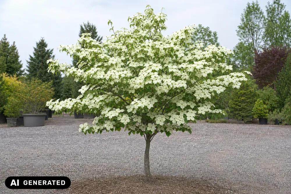 Japanischer Blumen-Hartriegel 'Venus' – Cornus kousa 'Venus', Bild 3