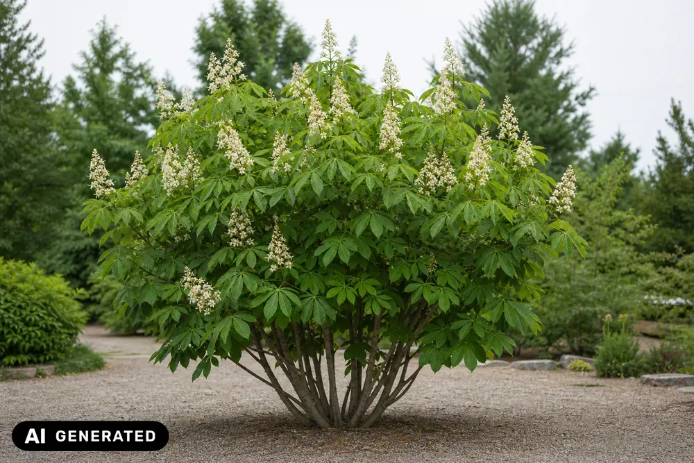 Strauch-Rosskastanie – Aesculus parviflora