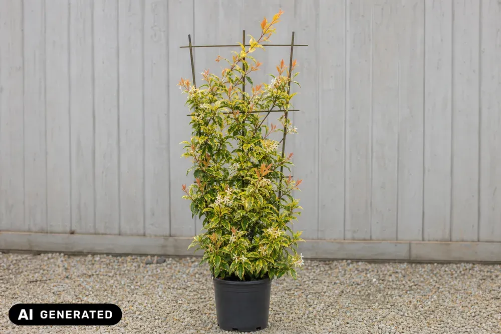 Asiatischer Sternjasmin 'Ogon-Nishiki' – Trachelospermum asiaticum 'Ogon-Nishiki'