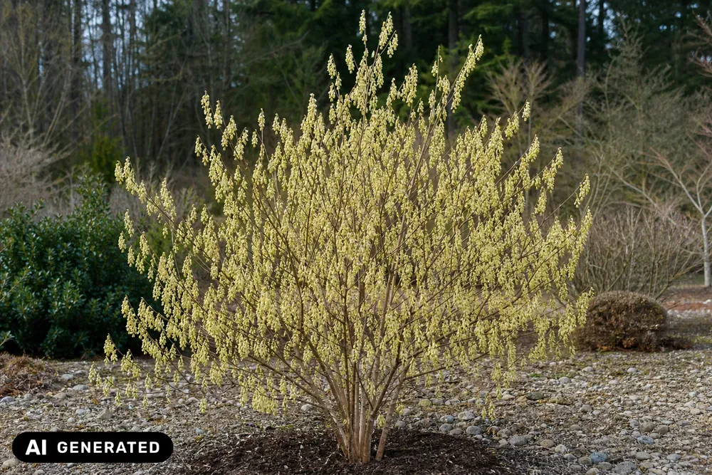 Ährige Scheinhasel – Corylopsis spicata, Bild 3