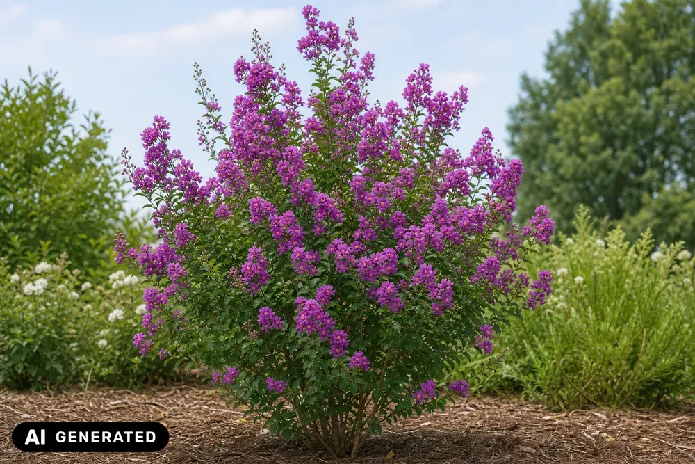 Kreppmyrte 'Purple Star' – Lagerstroemia indica 'Purple Star'
