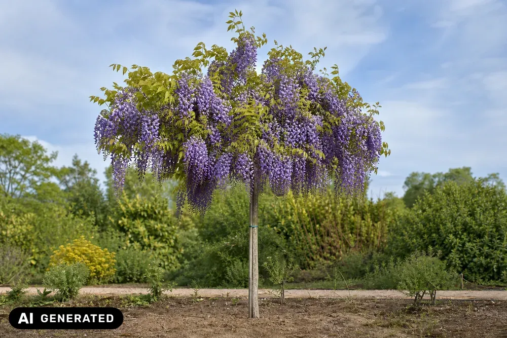 Chinesischer Blauregen 'Longwood Purple' – Wisteria sinensis 'Longwood Purple'