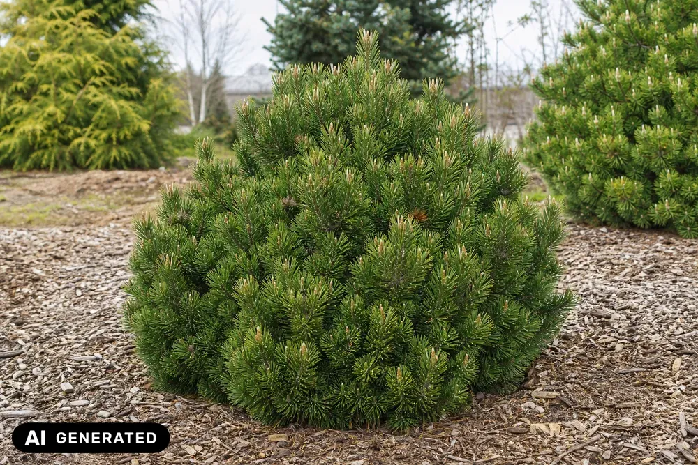 Zwerg-Bergkiefer 'Gnom' – Pinus mugo 'Gnom', Bild 2