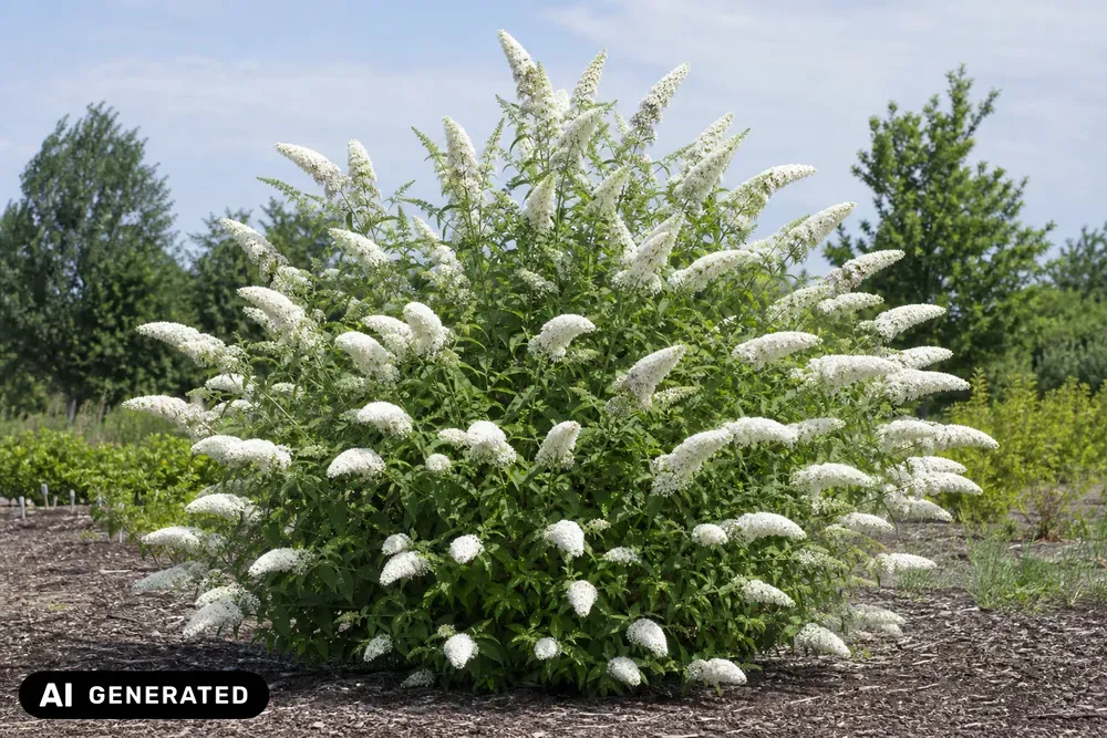 Sommerflieder 'White Profusion' – Buddleja davidii 'White Profusion', Bild 3
