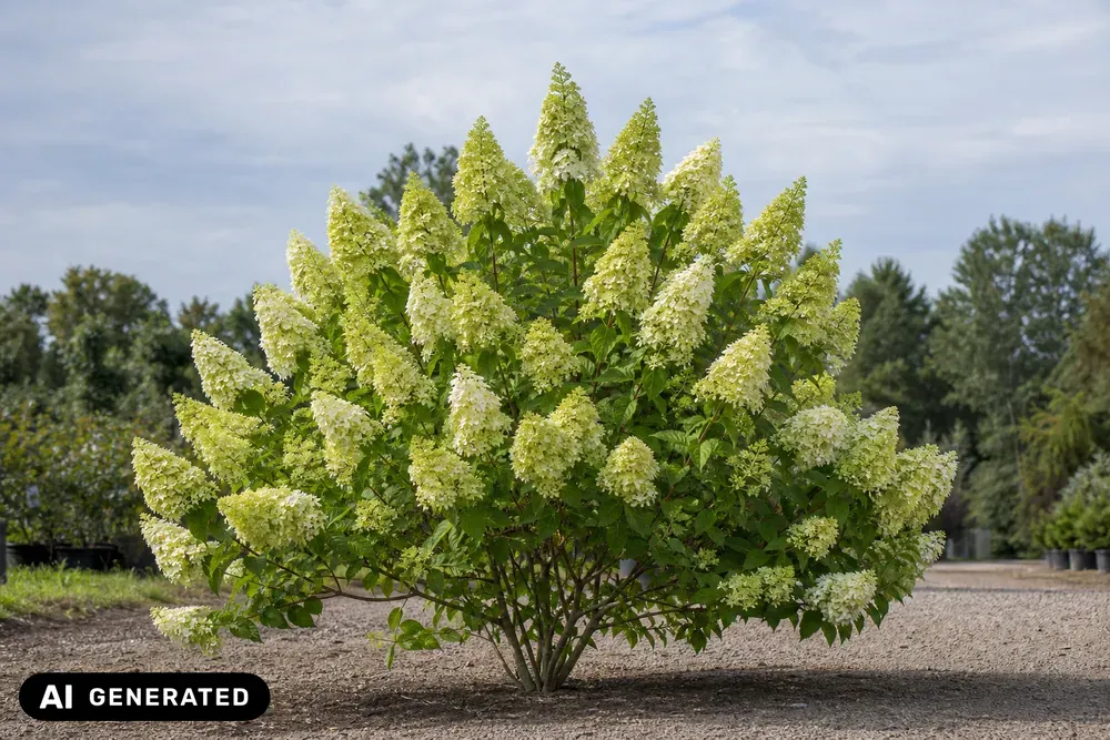 Rispenhortensie 'Limelight' – Hydrangea paniculata 'Limelight', Bild 3