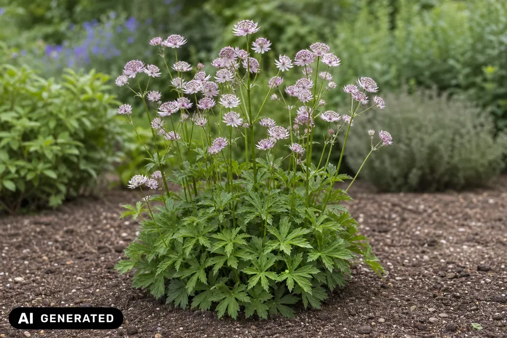Große Sterndolde – Astrantia major, Bild 2