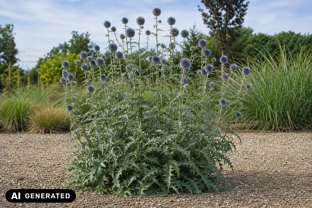 Bannater Kugeldistel 'Taplow Blue' – Echinops banaticus 'Taplow Blue'