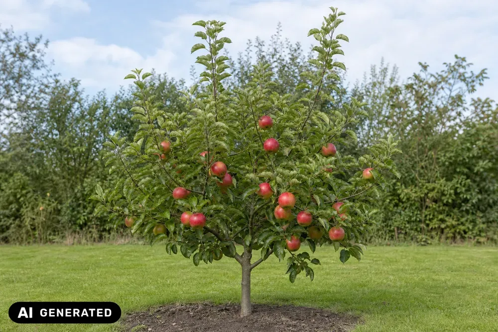 Apfel 'Santana' – Malus domestica 'Santana', Bild 4