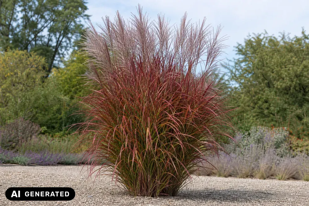 Chinaschilf 'Lady in Red' – Miscanthus sinensis 'Lady in Red'