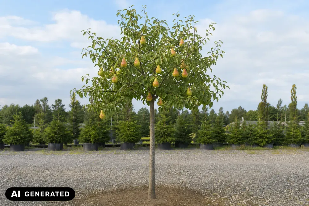 Birne 'Nordhäuser Winterforelle' – Pyrus communis 'Nordhäuser Winterforelle', Bild 2