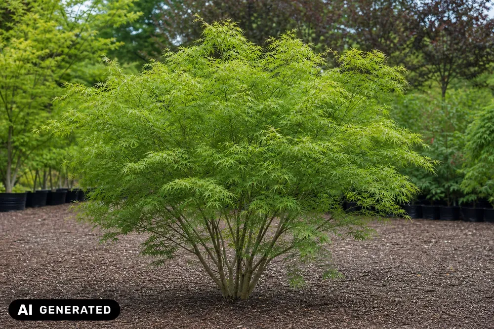 Japanischer Feuerahorn 'Aconitifolium' – Acer japonicum 'Aconitifolium', Bild 2