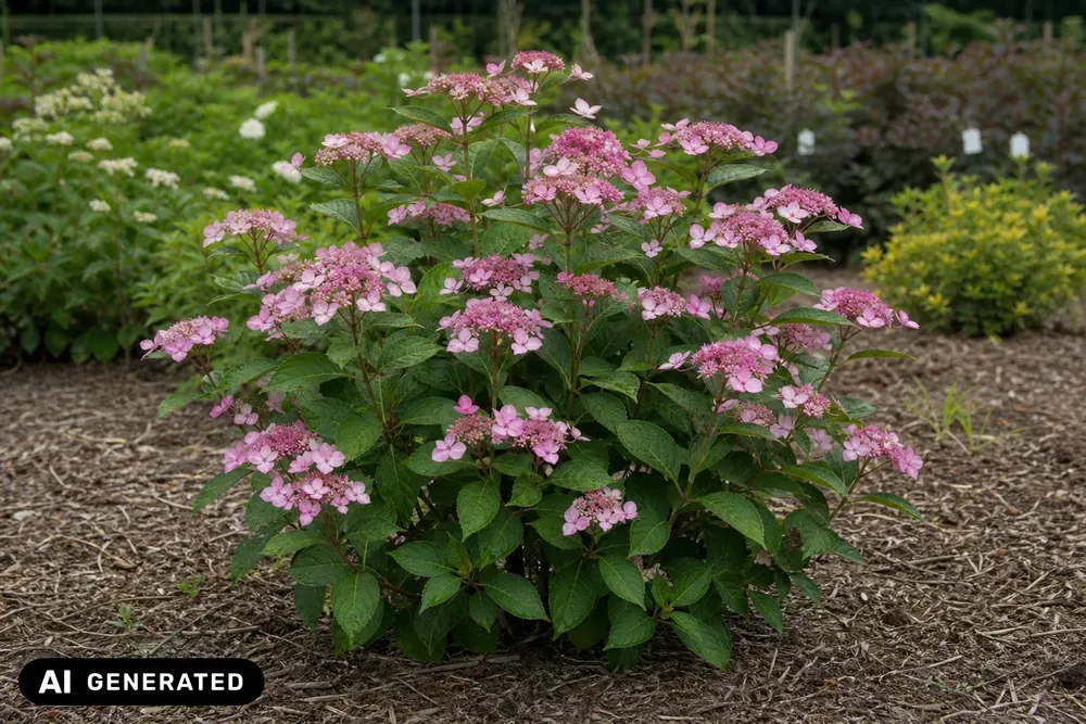 Berghortensie 'Cotton Candy' – Hydrangea serrata 'Cotton Candy'