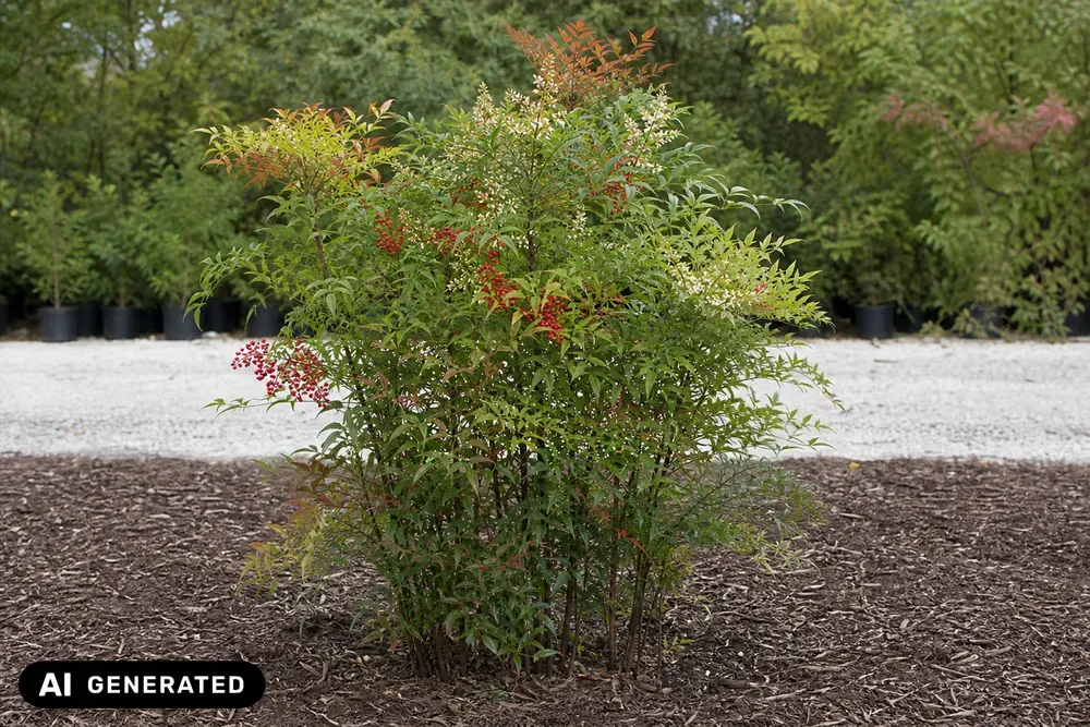 Heiliger Bambus – Nandina domestica, Bild 2
