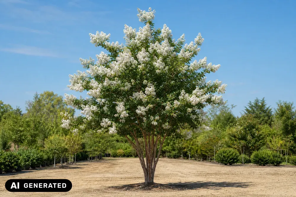 Chinesische Kräuselmyrte 'Sarahs Favourite' – Lagerstroemia indica 'Sarahs Favourite', Bild 2